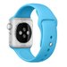 Curea iUni compatibila cu Apple Watch 1/2/3/4/5/6/7, 38mm, Silicon, Blue