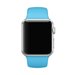 Curea iUni compatibila cu Apple Watch 1/2/3/4/5/6/7, 38mm, Silicon, Blue